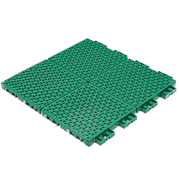 安耐康四宫格拼装运动地板-防鼓包篮球场网球场地板
