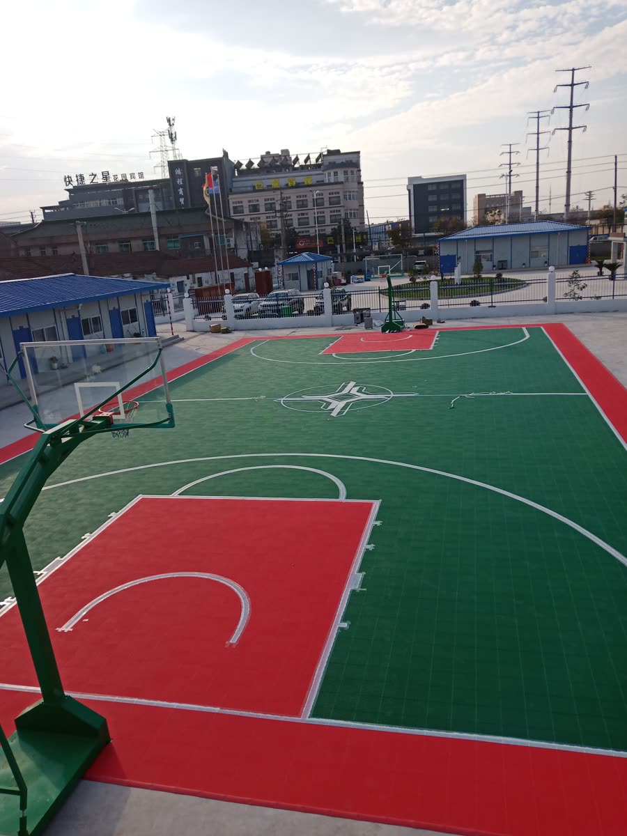 中交建设集团项目拼装运动地板工程案例