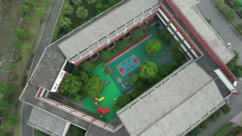 温州特殊教育学校运动场地整体建设拼装运动地板工程案例