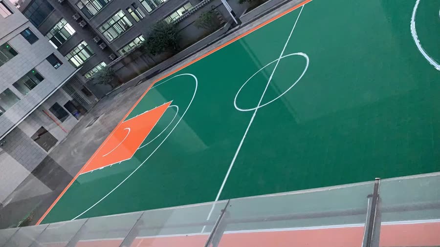 贵州兴义运动场地整体建设拼装运动地板工程案例