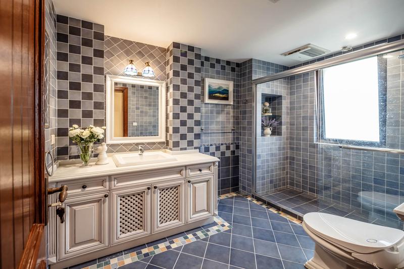 防水防滑卫生间专用拼装运动地板铺装工程