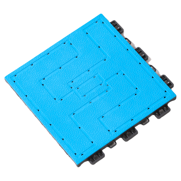 安耐康量子叠构拼装运动地板-专利减震篮球场网球场专业地板